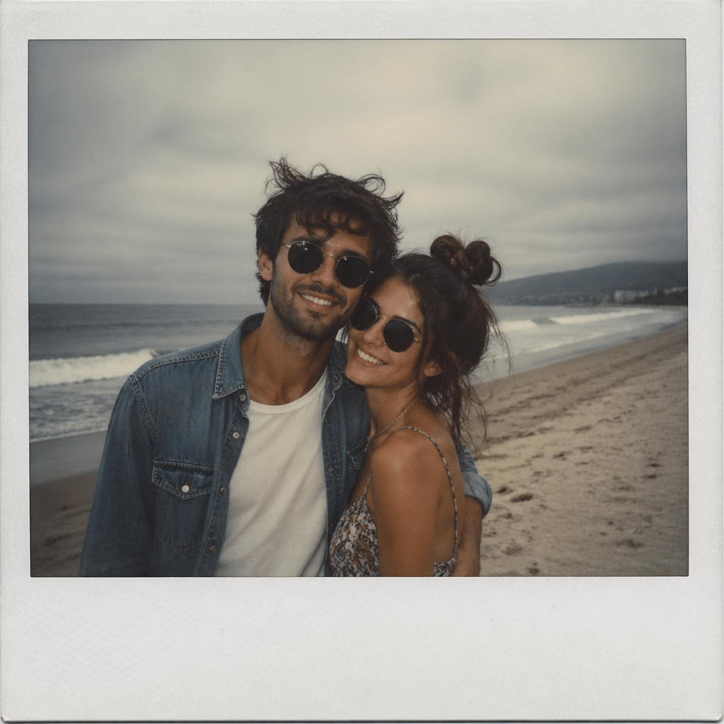 Couple Polaroid